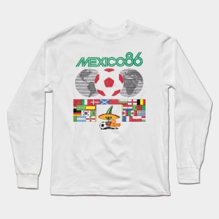 Mexico 86 World Cup Long Sleeve T-Shirt